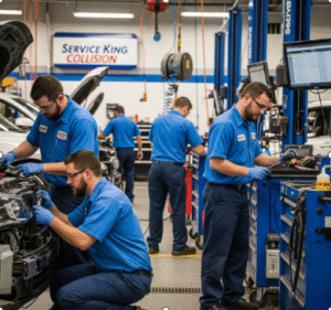 service king collision