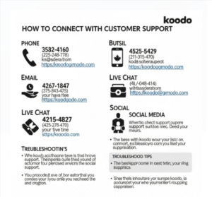Koodo Customer Service